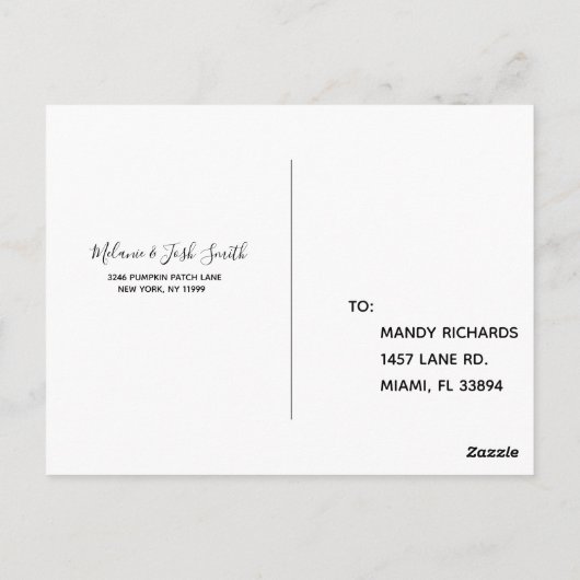 Fruchtwassermelone Eiscreme und Muster für Saatfis Postkarte (Rückseite)