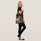 Fruchtwein-Grüne Vase mit Expressionist Tasche (Am Model)