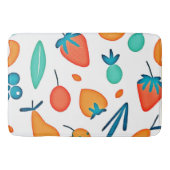 FruchtWhimsy: Verspieltes Muster Badematte (Vorderseite)