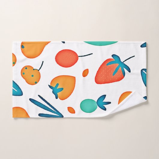 FruchtWhimsy: Verspieltes Muster Badhandtuch Set (Handtuch)