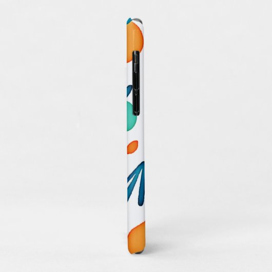 FruchtWhimsy: Verspieltes Muster Case-Mate iPhone Hülle (Hinten/Links)