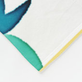 FruchtWhimsy: Verspieltes Muster Fleecedecke (Ecke)