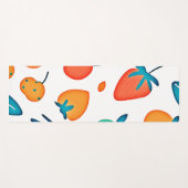 FruchtWhimsy: Verspieltes Muster Yogamatte (Vorderseite (Horizontal))
