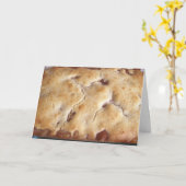 Fruchtwürfelrezeptur Karte (Gelbe Blume)