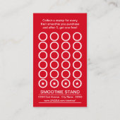 Fruchtwurfkarte Treuekarte (Rückseite)