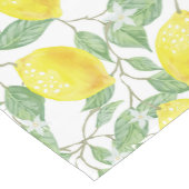 FruchtZitronen Kurzer Tischläufer (Ecke)