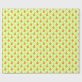Fruchtzitrus Grapefruits Wrapping Paper Geschenkpapier (Flach)