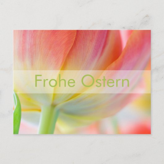 Fruehling ・ Oster-Postkarte Postkarte (Vorderseite)