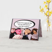 Frugal Son individuell anpassbar Karte (Gelbe Blume)