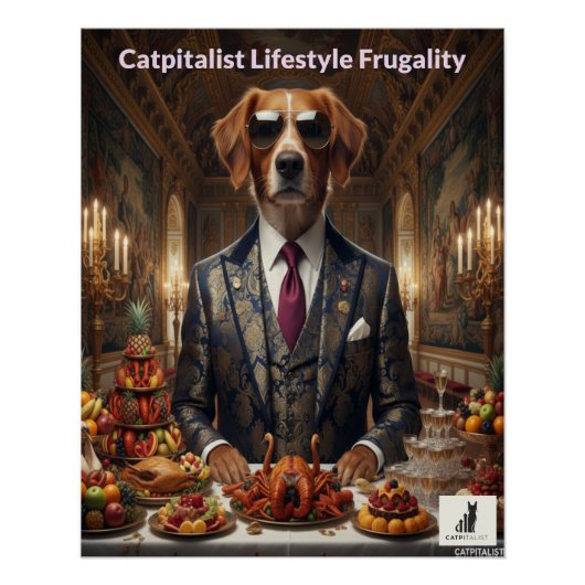 Frugalität? Einige können es einfach nicht tun Poster (Vorderseite)