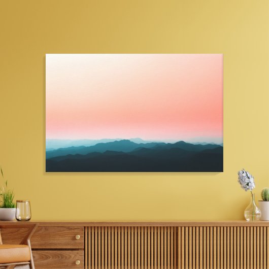 Früh Leinwanddruck (Insitu (Wohnzimmer))