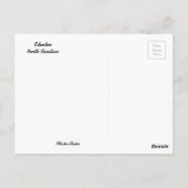 Früh Morgen am Edenton Marina Postkarte (Rückseite)