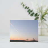 Früh Morgen Postkarte (Stehend Vorderseite)