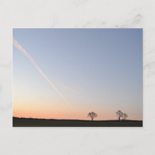 Früh Morgen Postkarte (Vorderseite)