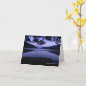 Früh morgens Frieden .... Karte (Gelbe Blume)