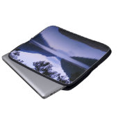 Früh morgens Frieden...... Laptopschutzhülle (Vorne Knopf)