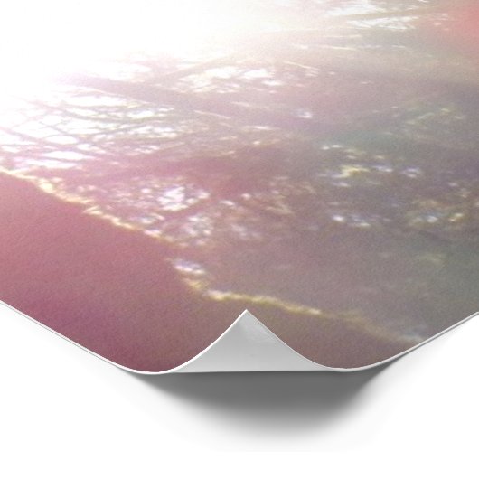 Früh morgens Sonnenstrahlen #28 Poster (Ecke)