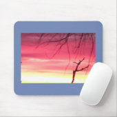 Früh morgens Wintersonnengang Mousepad (Mit Mouse)