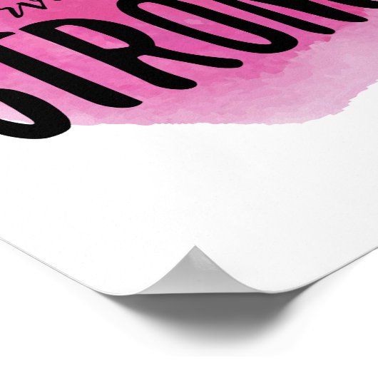 Früh positive Bekenntnisse für harte Arbeit Poster (Ecke)