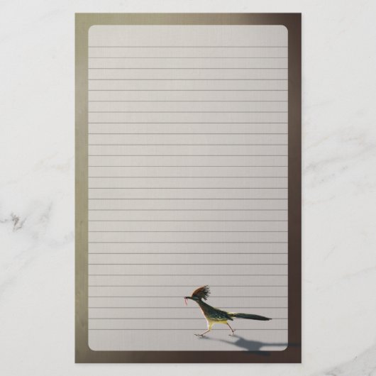 Frühaufsteher, Briefpapier (Vorderseite)