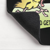 Frühaufsteher erhält den Wurm Mousepad (Ecke)