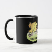 Frühaufsteher erhält den Wurm Tasse (Links)