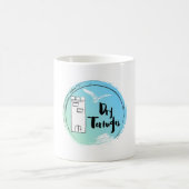 Frühaufsteher mit Kaffee Kaffeetasse (Mittel)
