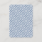 Frühaufsteher Rocking Horse Baby Dusche bringen ei Begleitkarte (Rückseite)