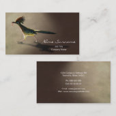 Frühaufsteher, Visitenkarteschablone Visitenkarte (Vorne/Hinten)