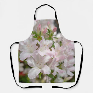 Frühblühende rosa Azaleenblüten Schürze