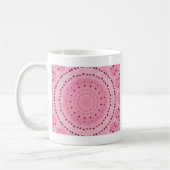 Frühblumen Kaleidoskop-Tasse Kaffeetasse (Links)
