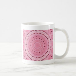 Frühblumen Kaleidoskop-Tasse Kaffeetasse