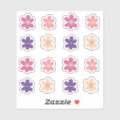 Frühblumen Set Scrapbooking Sticker (Blatt)