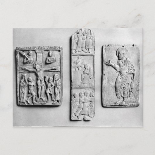 FrühChristliche Elfenbein Postkarte (Vorderseite)