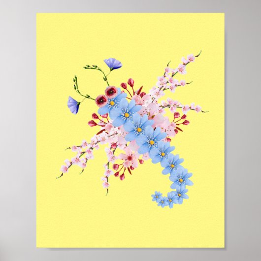 Frühdrachenfliege Poster (Vorne)