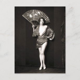 Frühe 1900er französische Pin-Up Postkarte