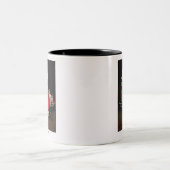 Frühe 1900's Mittwoch Sunbonnet Sue Kaffee-Tasse Zweifarbige Tasse (Mittel)