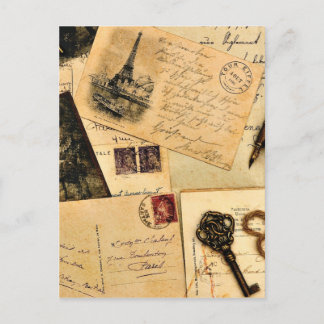 Frühe Abenteuer-Postkarten Postkarte