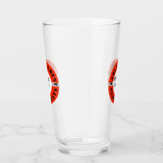 Frühe Behandlung Rette Leben Glas (Rechts)