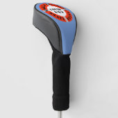 Frühe Behandlung Rette Leben Golf Headcover (angewinkelt)