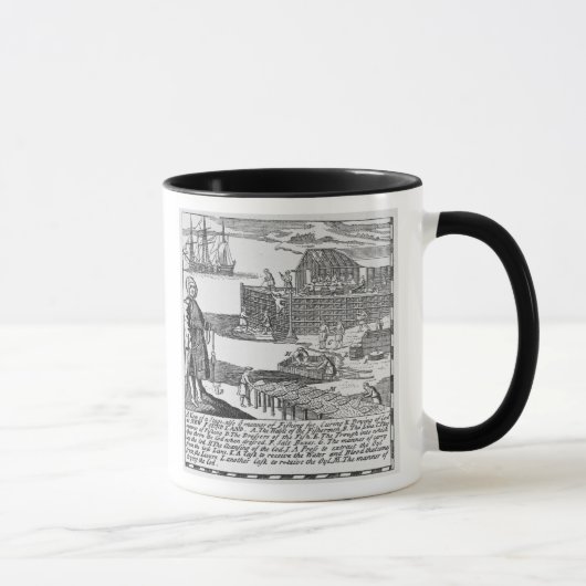 Frühe Fischen-Bühnen Tasse (Rechts)