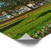 Frühe Herbstgärten Poster (Ecke)
