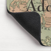 Frühe Karte von Dänemark und Schweden Mousepad (Ecke)