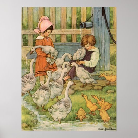 Frühe Landschaftsbilder Poster (Vorne)