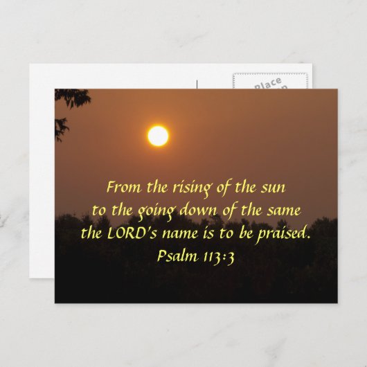 Frühe Morgendämmerung Ende Juni Postkarte (Vorne/Hinten)