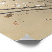 Frühe Pflaumenblüten von Nishimura Goun, Schurke A Poster (Ecke)