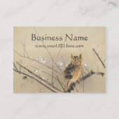 Frühe Pflaumenblüten von Nishimura Goun, Schurke A Visitenkarte (Vorderseite)