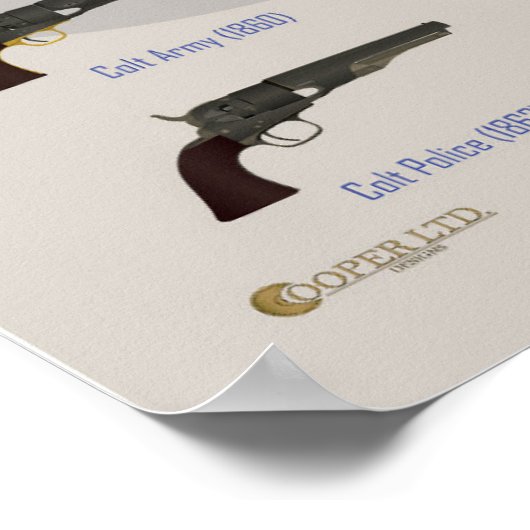 Frühe Revolver Poster (Ecke)