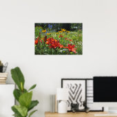 Frühe Sommergärten, Burnt Orange Asiatic Lilies Poster (Heimbüro)