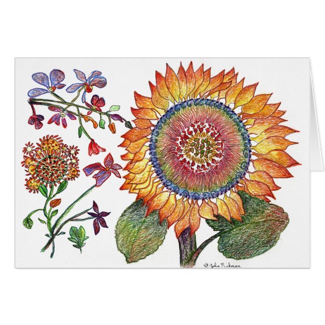 Frühe Sonnenblume (Vorderseite (Horizontal))